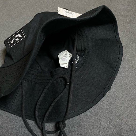 Billabong Charcoal Bucket Hat with Logo - Picture 4 of 8